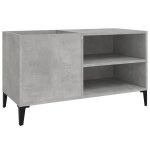 Vidaxl armoire  disques gris bton 84, 5x38x48 cm bois d'ingnierie