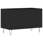 Vidaxl armoire  disques noir 74, 5x38x48 cm bois d'ingnierie