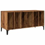 Vidaxl armoire  disques vieux bois 100x38x48 cm bois d'ingnierie