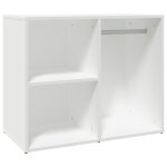 Vidaxl armoire de dressing blanc 80x40x65 cm bois d'ingénierie Vidaxl armoire de dressing blanc 80x40x65 cm bois d'ingénierie