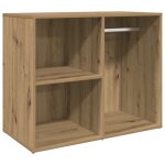 Vidaxl armoire de dressing chêne artisanal 80x40x65 cm bois ingénierie Vidaxl armoire de dressing chêne artisanal 80x40x65 cm bois ingénierie