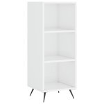 Vidaxl armoire  tagres blanc brillant 34, 5x32, 5x90 cm