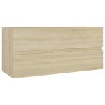 Vidaxl armoire d'vier chne sonoma 100x38, 5x45 cm bois d'ingnierie
