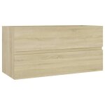 Vidaxl armoire d'évier chêne sonoma 90x38, 5x45 cm bois d'ingénierie Vidaxl armoire d'évier chêne sonoma 90x38, 5x45 cm bois d'ingénierie