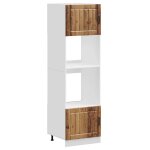 Vidaxl armoires de four 2 pi�ces  lucca  bois d'ing�nierie ancien