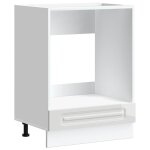 Vidaxl armoire à four kalmar blanc brillant bois d'ingénierie Vidaxl armoire à four kalmar blanc brillant bois d'ingénierie