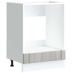 Vidaxl armoire de four lucca sonoma gris bois d'ingénierie Vidaxl armoire de four lucca sonoma gris bois d'ingénierie