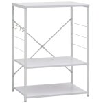 Vidaxl armoire � four � micro - ondes blanc 60x39, 6x79, 5 cm