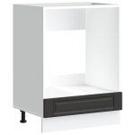 Vidaxl armoire à four porto noir bois d'ingénierie Vidaxl armoire à four porto noir bois d'ingénierie