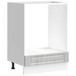 Vidaxl armoire � four porto sonoma gris bois d'ing�nierie