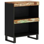 Vidaxl armoire lat�rale 60x33x75 cm bois massif de r�cup�ration