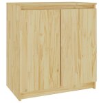 Vidaxl armoire lat�rale 60x36x65 cm bois de pin massif