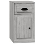Vidaxl armoire latérale avec tiroir sonoma gris 40x50x75 cm Vidaxl armoire latérale avec tiroir sonoma gris 40x50x75 cm