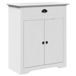 Vidaxl armoire de lavabo de salle de bain bodo blanc 70x35x80 cm