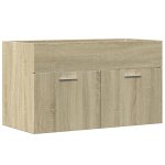 Vidaxl armoire lavabo de salle de bain chne sonoma bois d'ingnierie