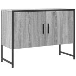 Vidaxl armoire lavabo de salle de bain sonoma gris bois d'ingénierie Vidaxl armoire lavabo de salle de bain sonoma gris bois d'ingénierie
