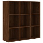 Vidaxl armoire à livres chêne marron 98x29x97, 5 cm Vidaxl armoire à livres chêne marron 98x29x97, 5 cm