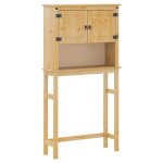 Vidaxl armoire pour machine à laver salle de bain corona pin massif Vidaxl armoire pour machine à laver salle de bain corona pin massif