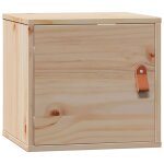 Vidaxl armoire murale 31, 5x30x30 cm bois massif pin
