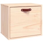 Vidaxl armoire murale 40x30x35 cm bois de pin massif