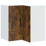Vidaxl armoire murale d'angle de cuisine kalmar chne fum