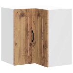 Vidaxl armoire murale d'angle de cuisine kalmar vieux bois