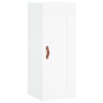 Vidaxl armoire murale blanc 34, 5x34x90 cm bois d'ingnierie