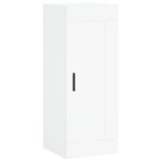 Vidaxl armoire murale blanc 34, 5x34x90 cm bois d'ing�nierie