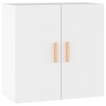 Vidaxl armoire murale blanc 60x30x60 cm bois d'ing�nierie