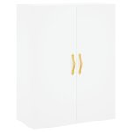 Vidaxl armoire murale blanc 69, 5x34x90 cm