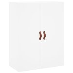 Vidaxl armoire murale blanc 69, 5x34x90 cm