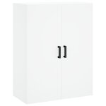 Vidaxl armoire murale blanc 69, 5x34x90 cm