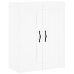 Vidaxl armoire murale blanc 69, 5x34x90 cm bois d'ing�nierie
