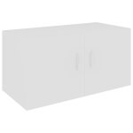 Vidaxl armoire murale blanc 80x39x40 cm bois d'ingénierie Vidaxl armoire murale blanc 80x39x40 cm bois d'ingénierie