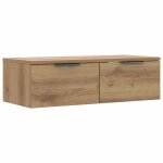 Vidaxl armoire murale chne artisanal 68x30x20 cm bois d'ingnierie