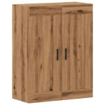 Vidaxl armoire murale ch�ne artisanal 69, 5x34x90 cm bois d'ing�nierie