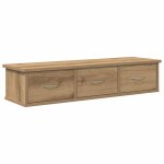 Vidaxl armoire murale chne artisanal 88x26x18, 5 cm bois d'ingnierie