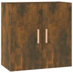 Vidaxl armoire murale chne fum 60x30x60 cm bois d'ingnierie