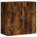 Vidaxl armoire murale ch�ne fum� 60x31x60 cm bois d'ing�nierie