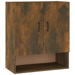 Vidaxl armoire murale ch�ne fum� 60x31x70 cm bois d'ing�nierie