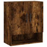 Vidaxl armoire murale chne fum 60x31x70 cm bois d'ingnierie