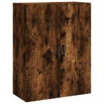 Vidaxl armoire murale chne fum 69, 5x34x90 cm
