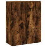 Vidaxl armoire murale chne fum 69, 5x34x90 cm