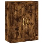 Vidaxl armoire murale chne fum 69, 5x34x90 cm bois d'ingnierie