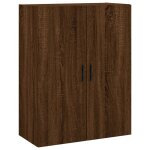 Vidaxl armoire murale chne marron 69, 5x34x90 cm