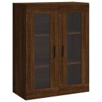 Vidaxl armoire murale chne marron 69, 5x34x90 cm