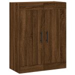 Vidaxl armoire murale ch�ne marron 69, 5x34x90 cm bois d'ing�nierie