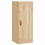 Vidaxl armoire murale ch�ne sonoma 34, 5x34x90 cm bois d'ing�nierie