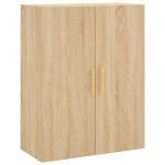 Vidaxl armoire murale chne sonoma 69, 5x34x90 cm
