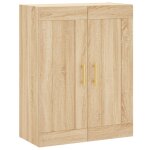 Vidaxl armoire murale ch�ne sonoma 69, 5x34x90 cm bois d'ing�nierie